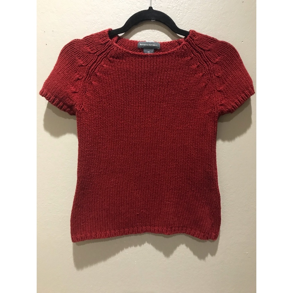 BANANA REPUBLIC - SHORT SLEEVE - SWEATER